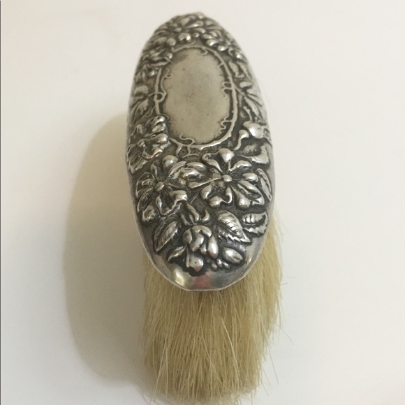 Mauser Pre 1903 Unicorn Sterling Repoussé Brush - Picture 8 of 8